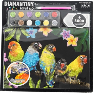 DIAMANTINY Level Up – Wild – Nice Group Creative Art Diamond Painting Kit – Vögel