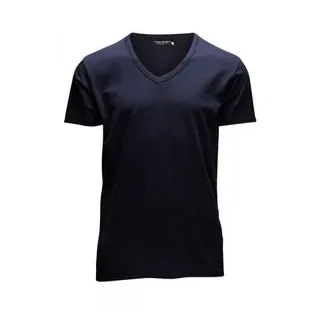 JACK & JONES Basic V-neck Tee Navy Blue S