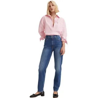 Levi's für Damen. A3506-0015 Jeans 80er Mom blau (30/30), Lässig, Baumwolle, Denim