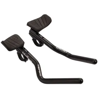 Vision Team Adjustable Clip On J-bend Aero-lenker - Black - 230-270 mm