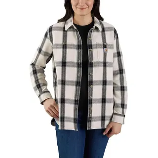 Carhartt Twill Plaid Loose Fit Langarmhemd - Malt - L