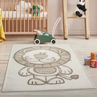 Carpet City Kinderteppich "MARA717", rechteckig 11 mm Höhe Kinderzimmer, Kurzflor,robust,Tiere, Spielzimmer,