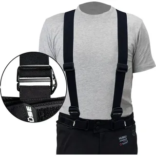 BÜSE Hosenträger mit Haken Schwarz M