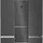 iQ500 KG49NAXCF Kühl-Gefrierkombination (440 l, 2030 mm hoch, Schwarz)