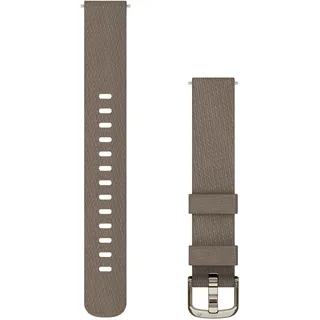 Lily 2 Armband 14 mm Nylon Kaffee/Cremegold