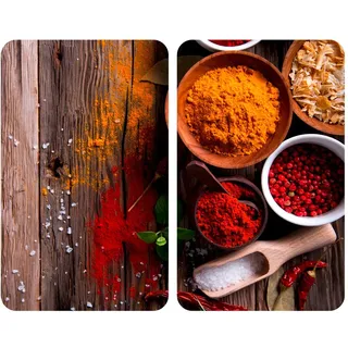 Wenko Herdabdeckplatte Universal Mod. Gewürze mehrfarbig