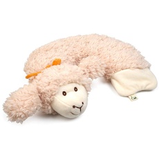 Bild von Wärme-Kuscheltier-Nackenkissen Schaf, Rapssamen-Wärmekissen für Nacken und Schulter, bei Verspannungen und Schmerzen, waschbarer Bezug (342-V1)