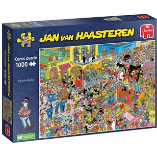 JUMBO Spiele Jumbo 20077 - Jan van Haasteren, Dia de los Muertos, 1000 Teile