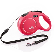 flexi New Classic M Seil 8 m rot für Hunde bis 20 kg