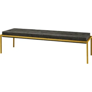 HASENA Factory Line Bank Coban Akazie vintage grey Metall bronze - Grau
