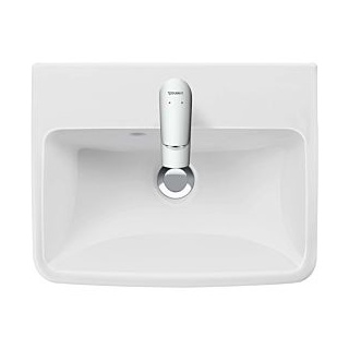 Duravit No.1 Handwaschbecken rechteckig 45x35cm, mit Hahnloch, Überlauf, weiß