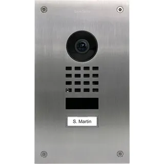 DoorBird Türsprechanlage D1101UV Edelstahl V2A, gebürstet