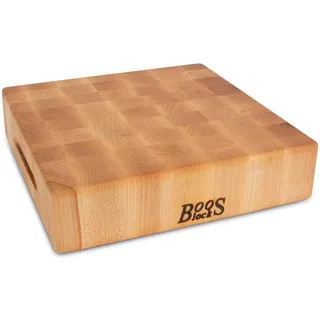 John Boos Stirnholz Schneidebrett Block 12" x 12" x 3 maple, Ahorn