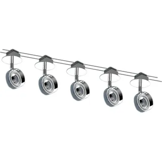 Näve LED-Seilsystem-Deckenspots Rund Tony 12 cm x 50 cm x 6 cm