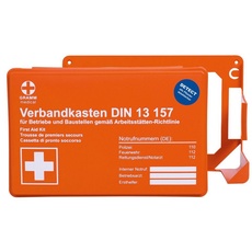 Bild Betriebsverbandkasten Mini Detect DIN 13157:2021-11 orange