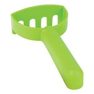 Hape Babyrechen, Grün - Kinder Rechen für Strand, Sandkasten und Garten, Robustes Outdoor Spielzeug, für Kinder geeignet ab 18 Monaten