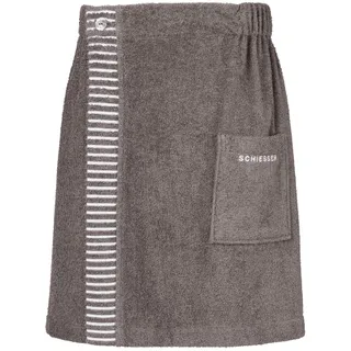 SCHIESSER Rom Saunakilt 55 x 150 cm grau