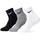 Everyday Cushioned Socken 3er Pack Mehrfarbig 38-42