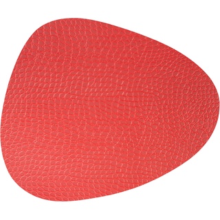 stuco Platzset »Iguana – Stone-Shape«, (Set, 2 St.), rot