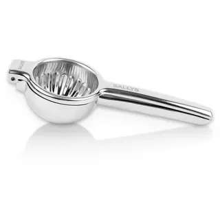 Sallys Zitronenpresse aus Edelstahl  All-in-one-Presse