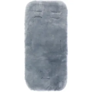 Fillikid Babylammfell »Lammfelleinlage« für Kinderwagen, Babywannen, Buggies und Autositze, grau