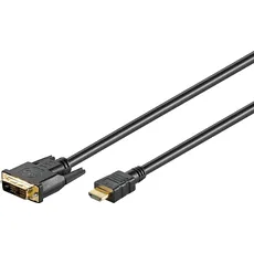 Bild HDMI / DVI-D Cable black 2.0m (7300085)