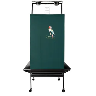 Colorday Good Night Vogelkäfig-Abdeckung für großen vogelkäfig mit Play top (68", grün)