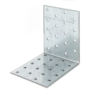 GAH Alberts Lochplattenwinkel sendzimirverzinkt 100 x 100 x 80 mm