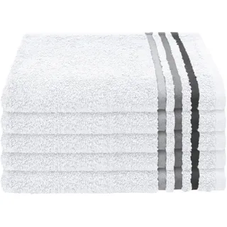 Skyline Color Gästehandtuch 5 x 30 x 50 cm weiß