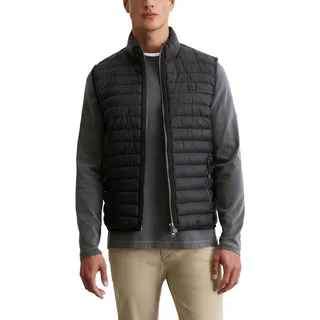 Marc OߴPolo Herren Steppweste Übergangsjacke wasserabweisend, Schwarz (Black), 3XL