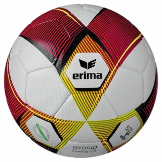 Erima Hybrid 2.0 Trainingsball rot/lime 4