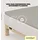 Spannbettlaken Jersey-Elasthan 180 x 200 - 200 x 220 cm beige
