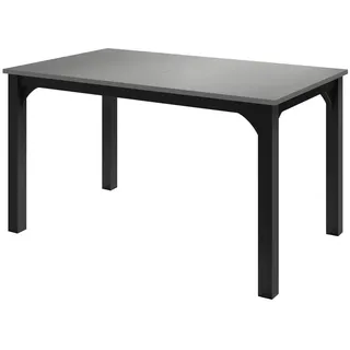Mirjan24 Focus 140 x 76 x 80 cm Schwarz/Grau