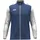 Trainingsjacke Nachtblau/Weiß/Hellgrau L