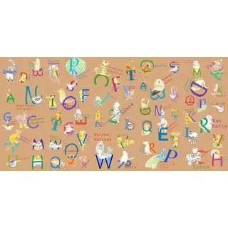 Komar Vliestapete , Braun , Kinder , 500x250 cm , Fsc , Tapeten & Wandverkleidungen, Vliestapeten