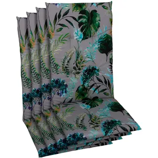 GO-DE Hochlehner Auflage 118 x 48 x 5 cm grün 4-tlg.