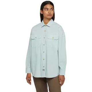 Dickies Florence Langarmhemd - Blue Surf - XS