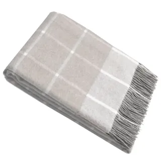 Casatex Plaid »Harry Lontra«, elegantes Design, große Karos beige