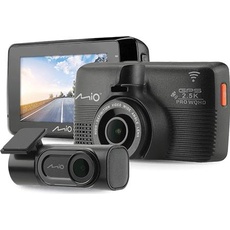 Bild MiVue 798 Dual Pro Dashcam mit GPS Blickwinkel horizontal max.=145° Display