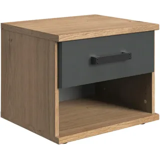 WIMEX Nachttisch Liverpool Holzoptik Braun Eiche