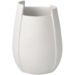 GOEBEL "Vase Ova", weiß,
