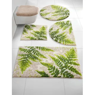 Badematte GRUND Gr. 4, grün, rechteckig (70cm x 120cm ), 1 Stk., Badematten, Badematte