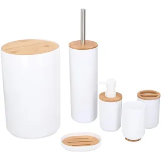 ALPINA Badezimmer/Toiletten-Set, 6-teilig