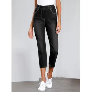 Classic Basics 3/4-Jeans, schwarz