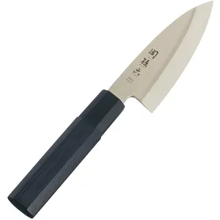 KAI Seki Magoroku Kinju Hackmesser 10 cm Schwarz/Pakkaholz