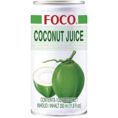 FOCO Kokosnusssaftgetränk - 1 x 350 ml