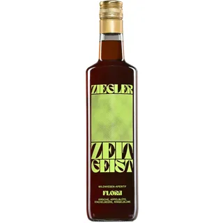 Ziegler Zeitgeist Wildwiesen-Aperitif Flora 15% (1x 0,7l) - Blütenaromatischer Aperitif mit feinen Kräuter- und Fruchtnoten