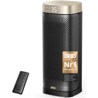 DREO Heizlüfter Solaris Slim H2 2000 W Gold