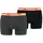 Basic Boxer 2P grau/rot XL