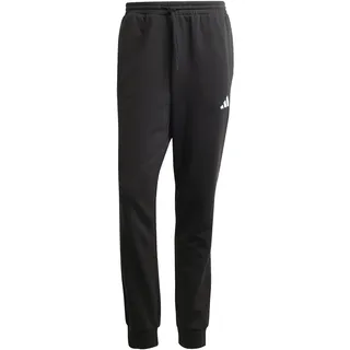 adidas Essentials FEELCOZY Fleece Pant Regular Schwarz/Weiß S